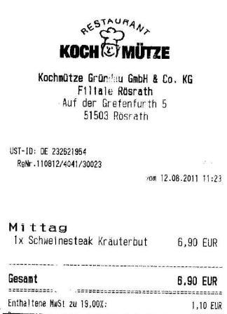 fdti Hffner Kochmtze Restaurant